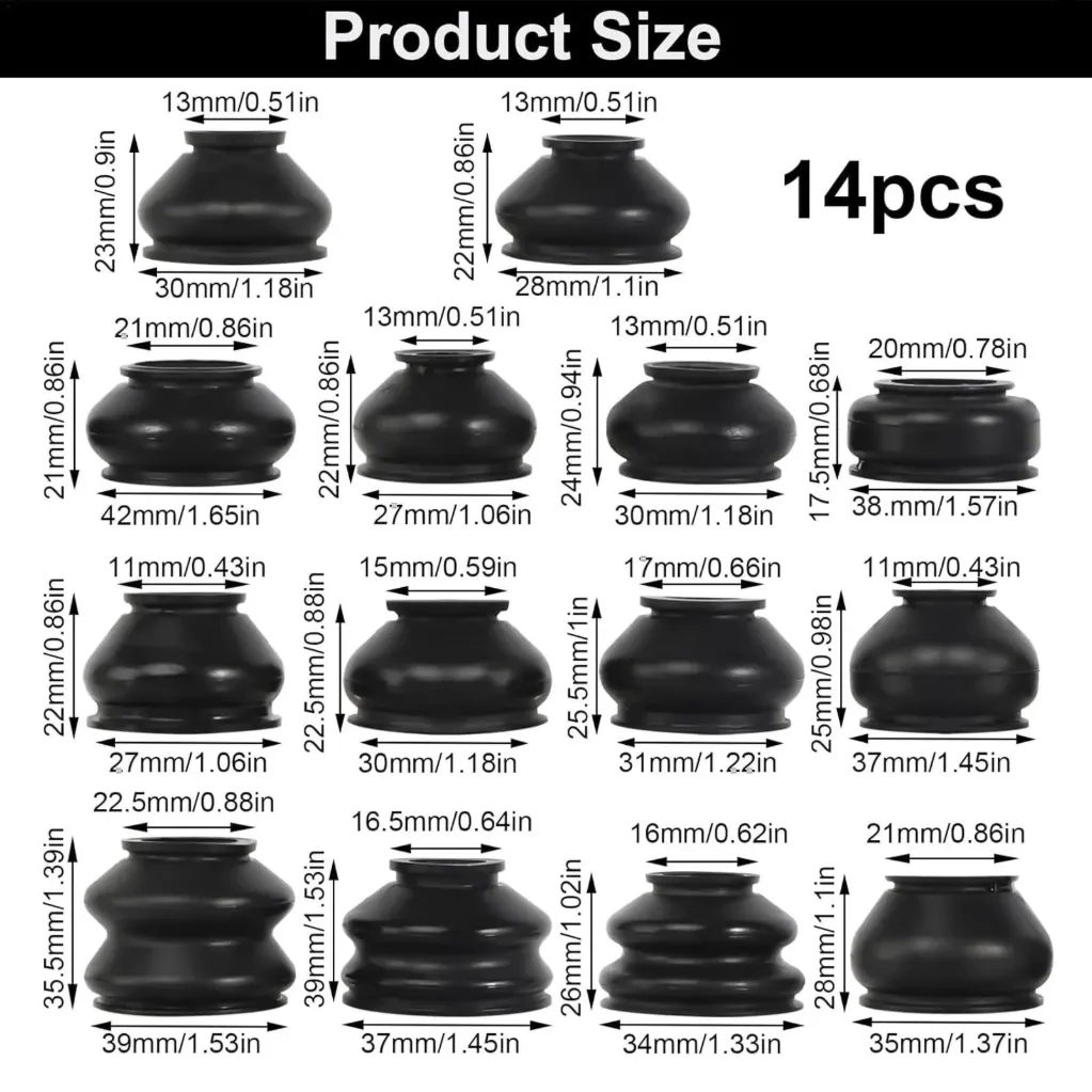 [18F061451] Gomas cubre polvo, para terminal o rotula  varias 18F061451