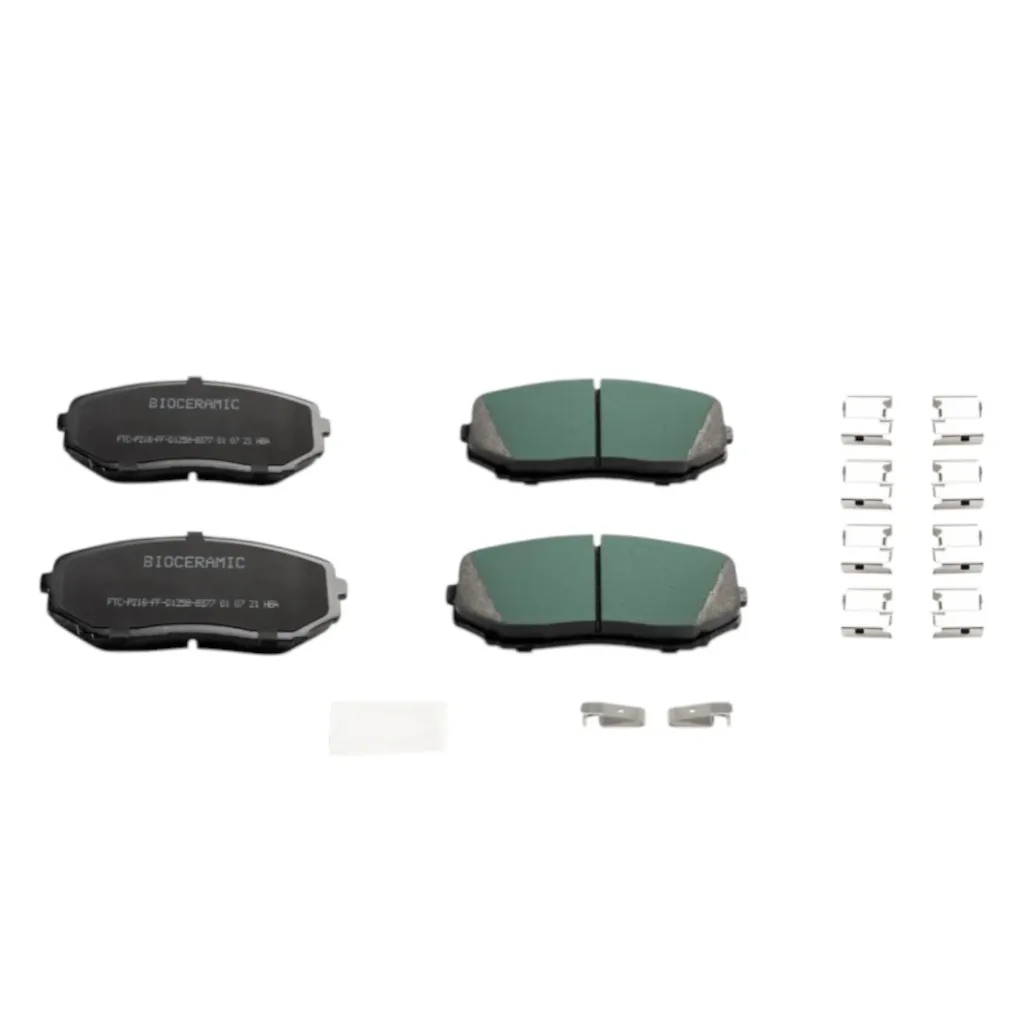 BIO 8377-D1258 - Juego De Pastillas/Balatas para freno de disco Delantera Bioceramic, MAZDA CX-7 07-12 CX-9 12-17 Ford Edge 07-13 Lincoln mkx 07-13 Montero Sport 18-20 en Formula BioCeramic LowMet