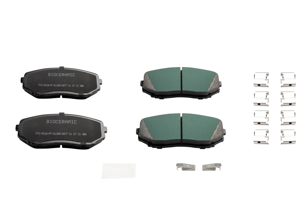[BIO 8377-D1258] Juego De Pastillas/Balatas para freno de disco Delantera Bioceramic, MAZDA CX-7 07-12 CX-9 12-17 Ford Edge 07-13 Lincoln mkx 07-13 Montero Sport 18-20 Formula BioCeramic LowMet, #BIO 8377-D1258