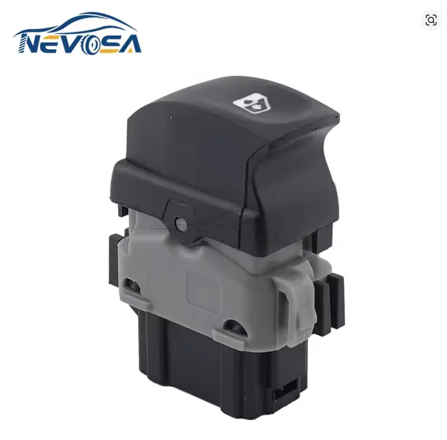 8200214936 Interruptor único de ventana eléctrica para Renault Clio Modus Twingo retroiluminación naranja 82002-14936