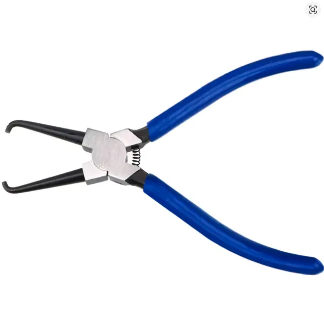 Pinzas alicates para juntas de manguera de combustible de alta calidad, alicates de sujeción para juntas de pinza de extracción de hebilla de tubo Azul