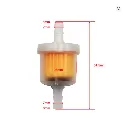 Filtro de Gasolina Mini para Motocicleta