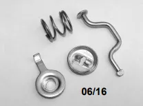 Juego de Clavo Balata Toyota Rav4 I (1 Clavo curvo,1 resorte, 2 casuelas )  8422