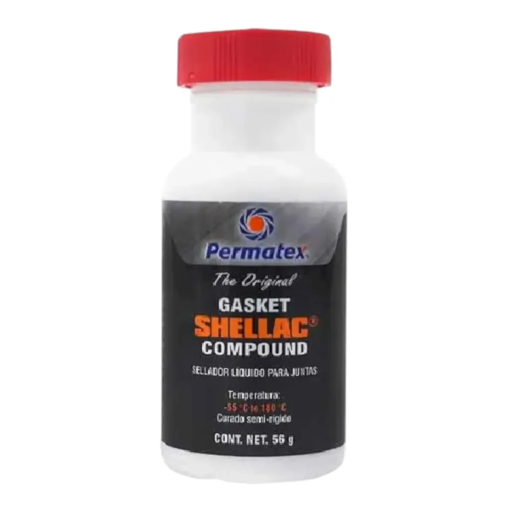 Sellador liquido para Juntas Gasket SHELLAC Permatex