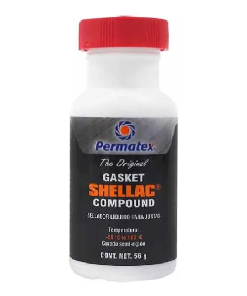 Sellador liquido para Juntas Gasket SHELLAC Permatex