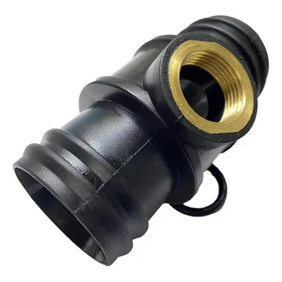 9705 - Toma de agua para Bulbo de temperatura Grande P/Manguera de 1 1/2, ROSCA DE LATON 22por1.50mm (628C) UNIVERSAL 