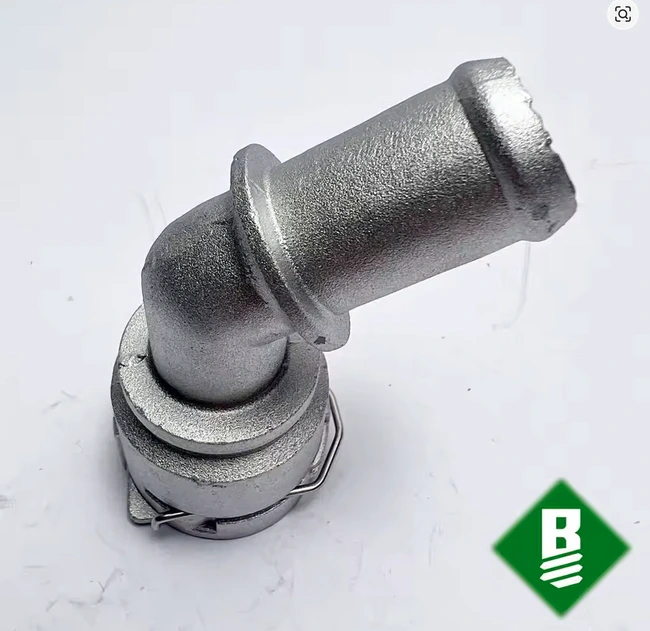 1J 0122291 Toma de agua Conector rápido de aluminio D, brida de refrigeración, acoplador de manguera, tubería para Audi TT VW Jetta MK4 Golf