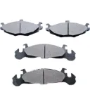 7133A-D219 - Balatas Semimetalicas Delantera para Shadow - Spirit 89-91 4Cil 2.2 2.4 y 6Cil 2.8 en GIC