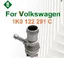1K0122291 - Toma Conector de manguera de refrigerante de motor C, tubo de brida del termostato de salida para Volkswagen Golf Jetta Passat CC Audi A3 TT Octavia