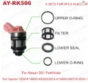 AY-RK506 - kits de reparación de inyectores de combustible para piezas 16600-9S200 16600-88G10 JS23-4 JS20-1 para piezas de repuesto Nissan D21