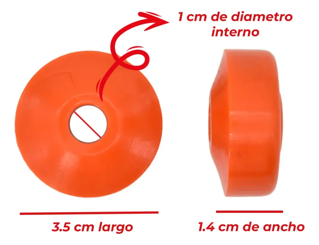 [GA-EG] Goma de amortiguador tipo Gabriel GA-EG