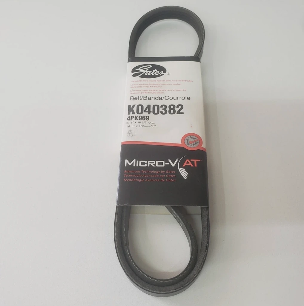 K040382 - 4PK969 Banda en V Chrysler Cirrus 2.5 V6 98 Cirrus Lx1 99 Marca GATES 