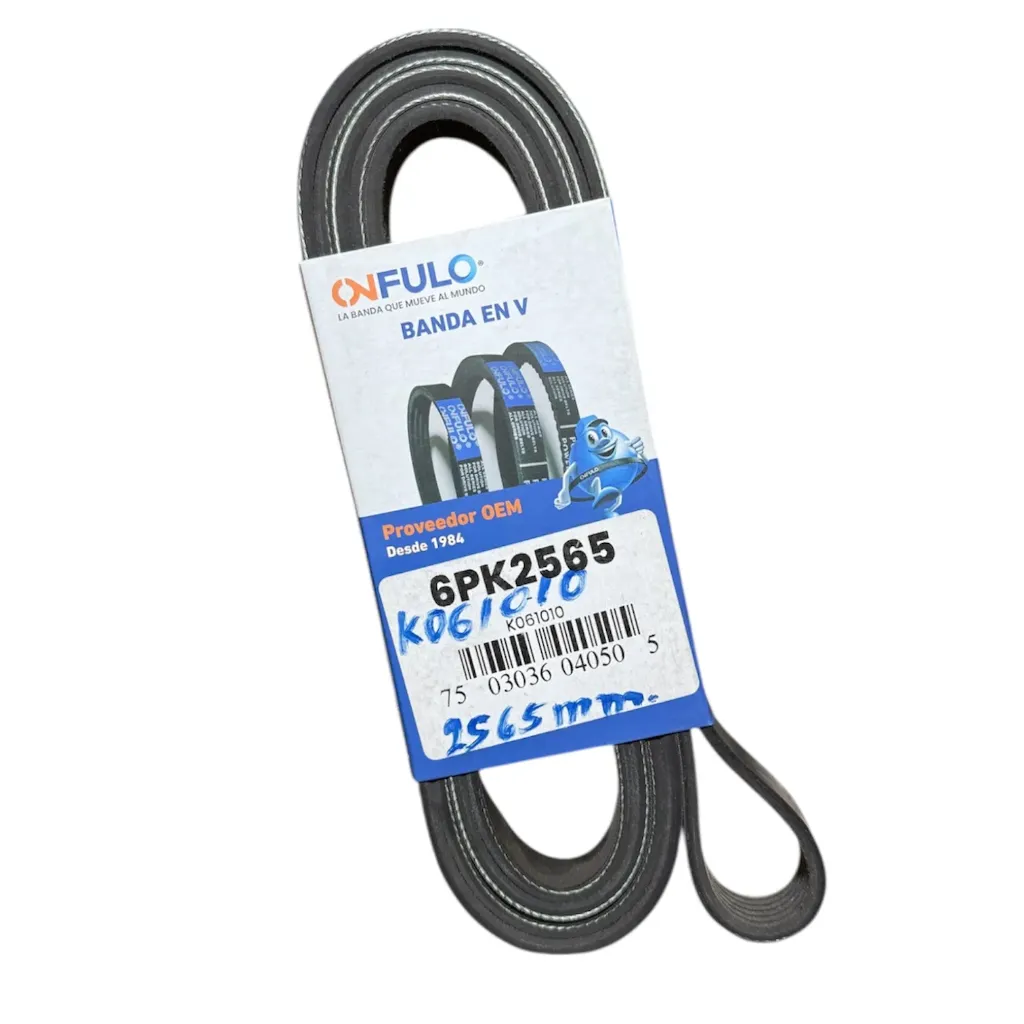 K061010 - 6PK2565 Banda en V de Accesorios para Ford Explorer Marca ONFULO
