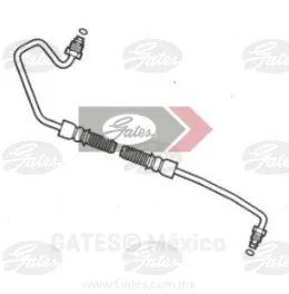 361260 - Manguera de Dirección Hidraulica Asistida Cadillac Truck 2000-99: Escalade; V-8 5.7L Chevrolet/Gmc Truck 2000-97: C & K Series Pickup; V-8; 5.0L, 5.7L Chevrolet/Gmc Truck 1999-97: Suburban; V-8 5.7L Chevrolet/Gmc Truck 2000-97: Tahoe, Yukon; V-8 5.7L en GATES