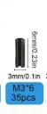 M3*6 - Seguro Perno Ranurado