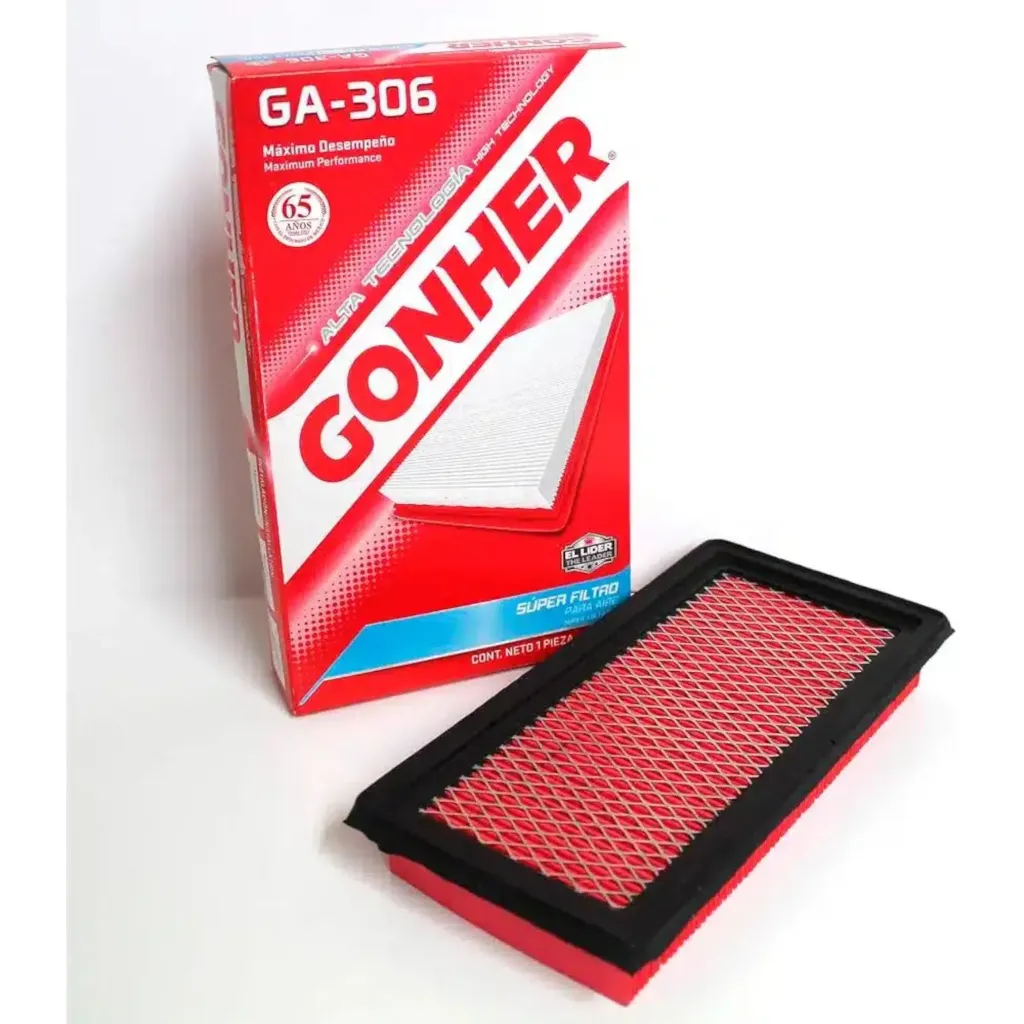GA-306 - Filtro de Aire para March 12-22 Versa 12-19 Tiida 13-18 Note 14-19 en GONHER eq F-16AK0
