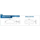 8956-Z D1731 - Balatas Semimetálica Delantera para Dodge Atittude 15-22 Renault MIRAGE 15-21 en Senfineco Germany