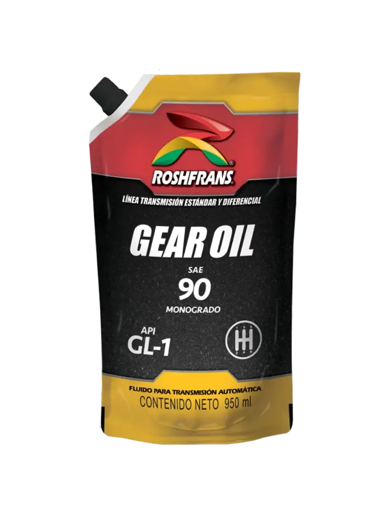 Aceite de Transmisión Estándar Monogrado SAE 90 GEAR OIL API GL-1 ROSHFRANS