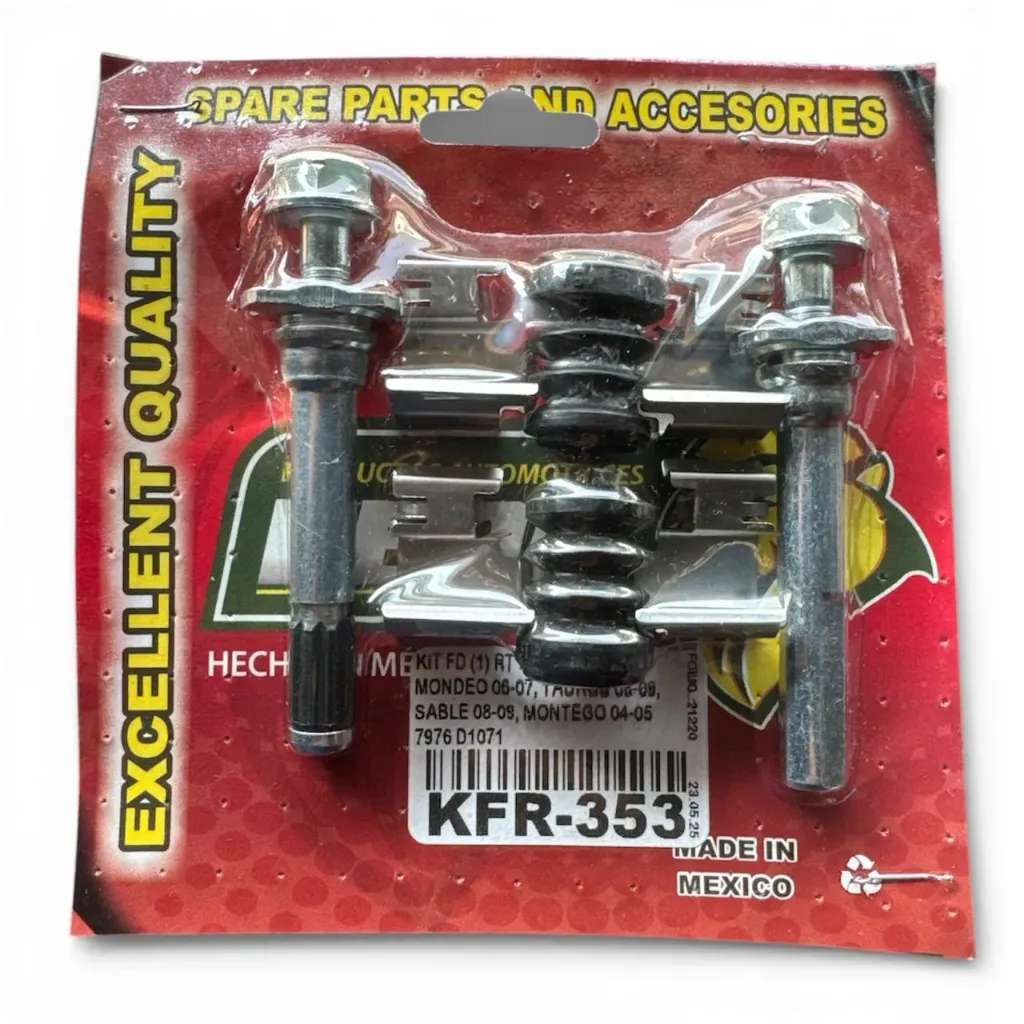 KFR-353 - Kit Freno de Disco Rueda Trasera Five Hundred, Mondeo 06-07, Taurus 08-09, SABLE 08-09, Montego 04-05, Balata 7976 D1071 en Leon