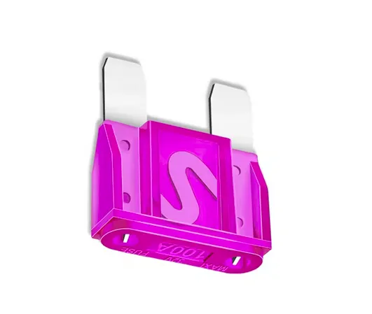 [Maxi-100A] Maxi-100A - Fusible de Hoja Maxi Tamaño Grande de 100A  Fusibles Automáticos 12V 24V 32V para Coche Camión Barco