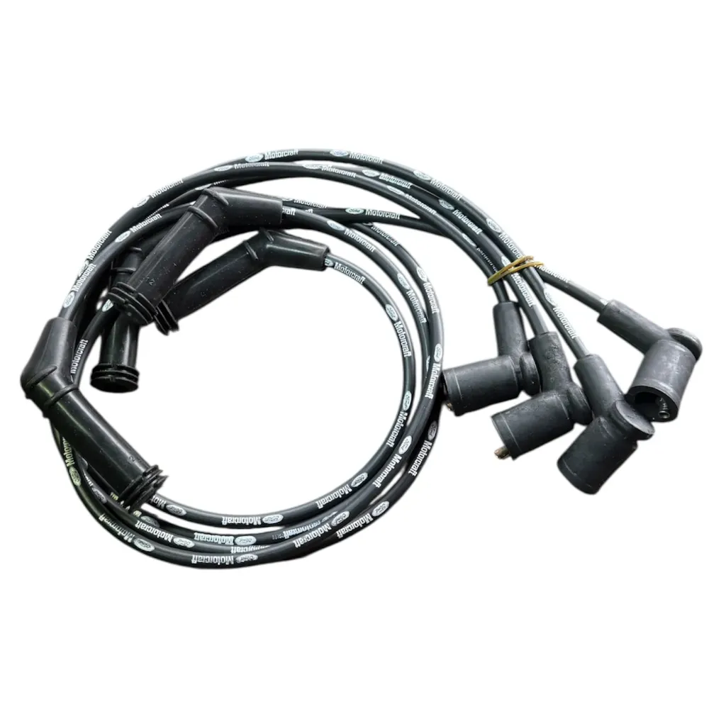 MYU2Z12259AA - Cables para Bujías para FORD Fiesta, Ikon, Ka, Focus Encendido Electronico 1.6Lts 1.8Lts Mod 00-12 (Largos) en Motorcraft