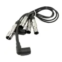 CB-VW-20-NGK-57041 - Cables para Bujías para VW Polo, Lupo, Gol 2.0L en Generico eq 57041 NGK