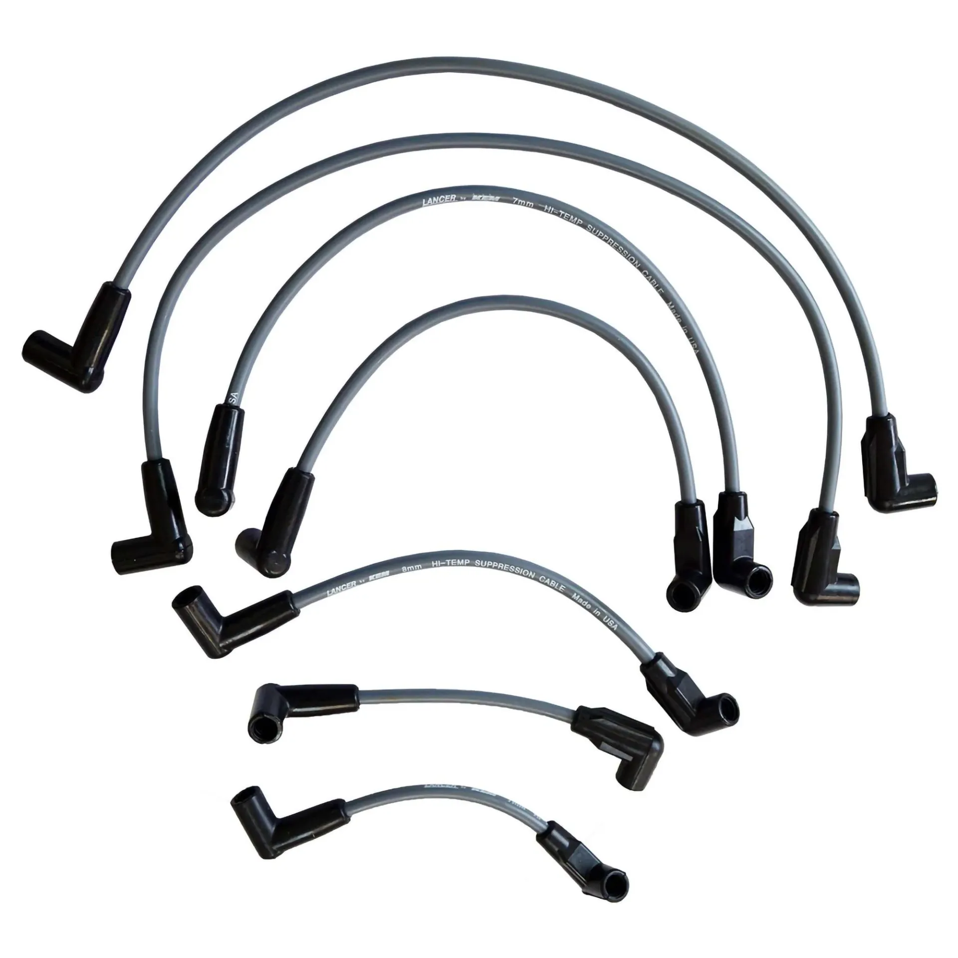 L-4182 - Cables para Bujias para Chevrolet 4.8Lts, 6Cil, Encendido Electronico, 7 Cables en KEM