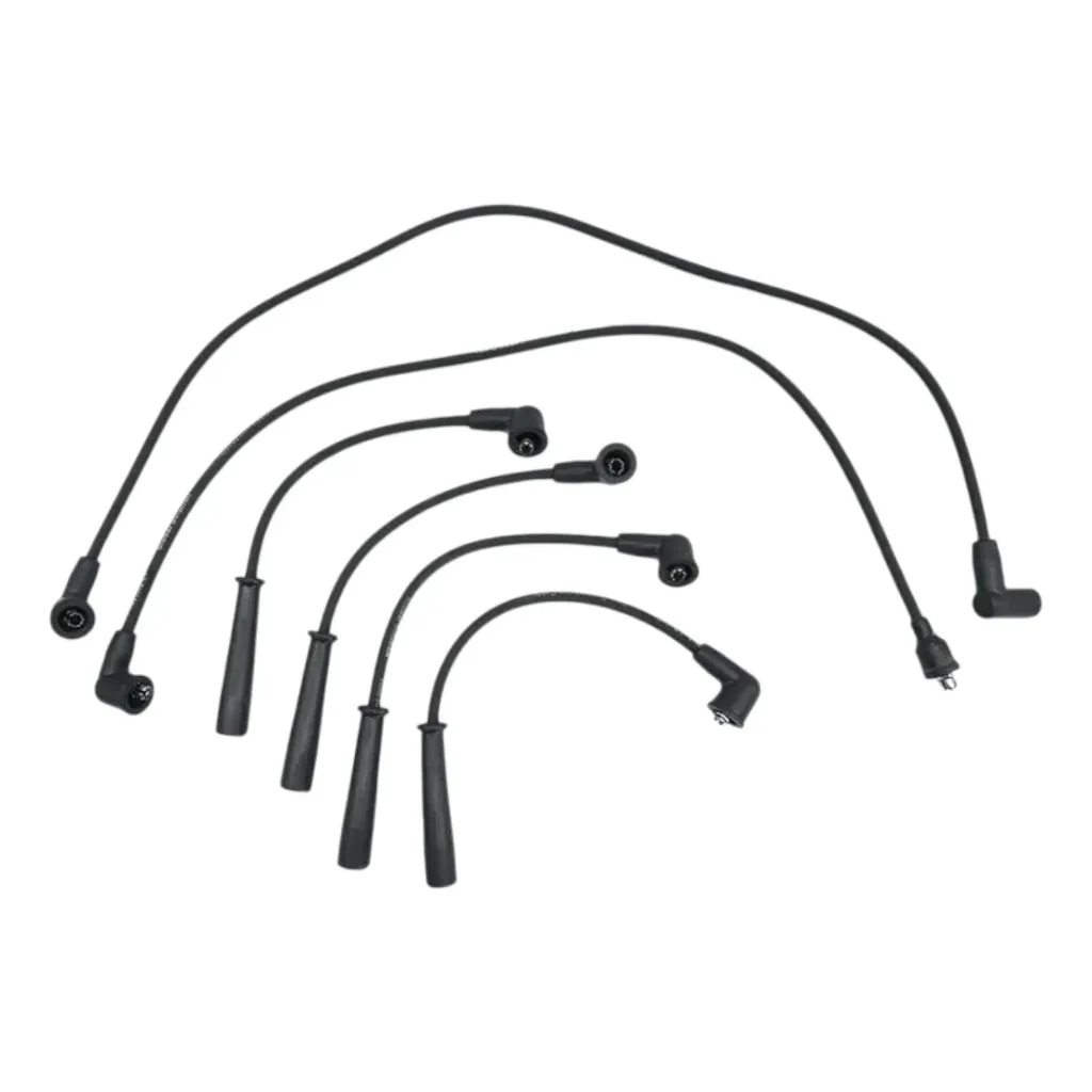 [B5380R4] B5380R4 - Cables para Bujias Para Renault Alliance, Encore 84-87 4Cil 1400 y 1700, Capuchon Recto en Hy Power