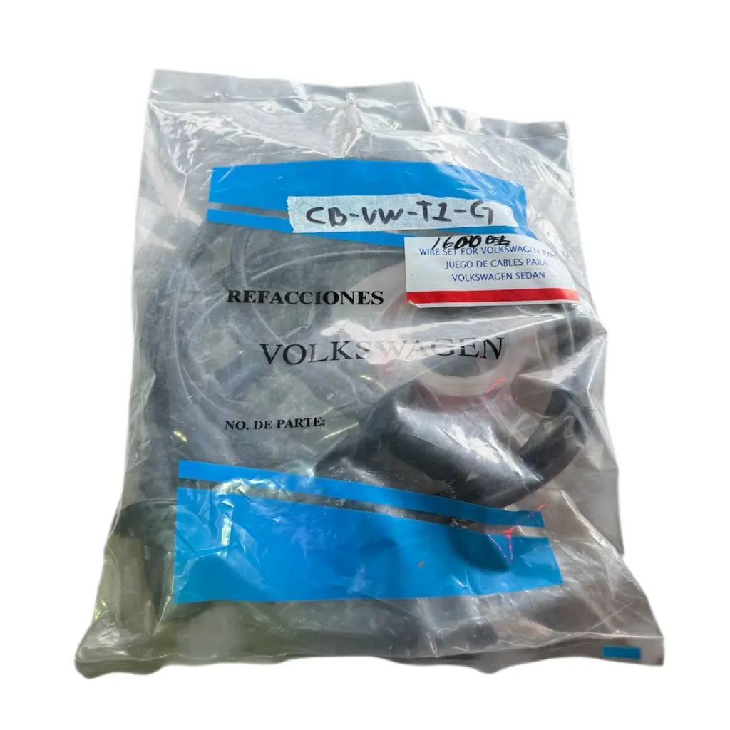 [CB-VW-T1-G] CB-VW-T1-G - Cables para Bujias para VW Sedan Encendido Elecronico en Generico