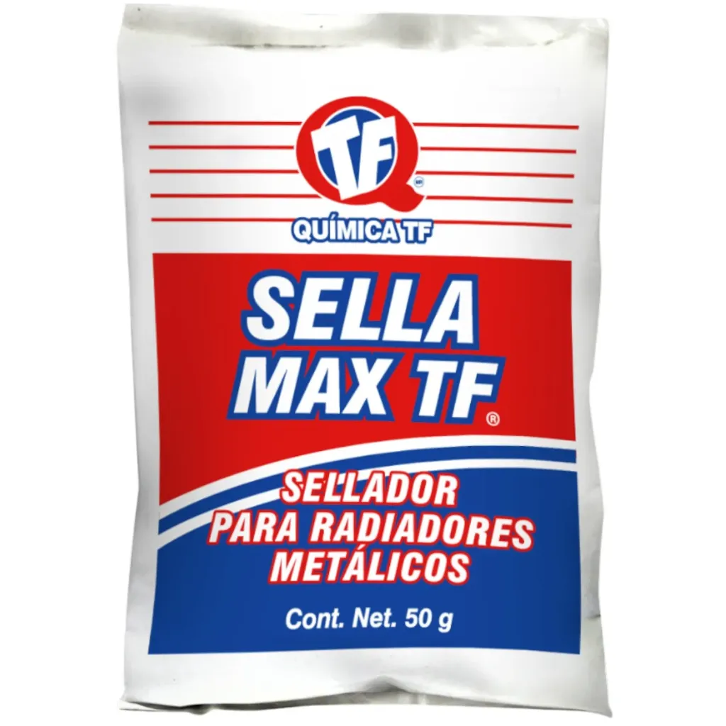 Sellador de fugas del Radiador en Polvo SELLA MAX 50 g en Quimica TF