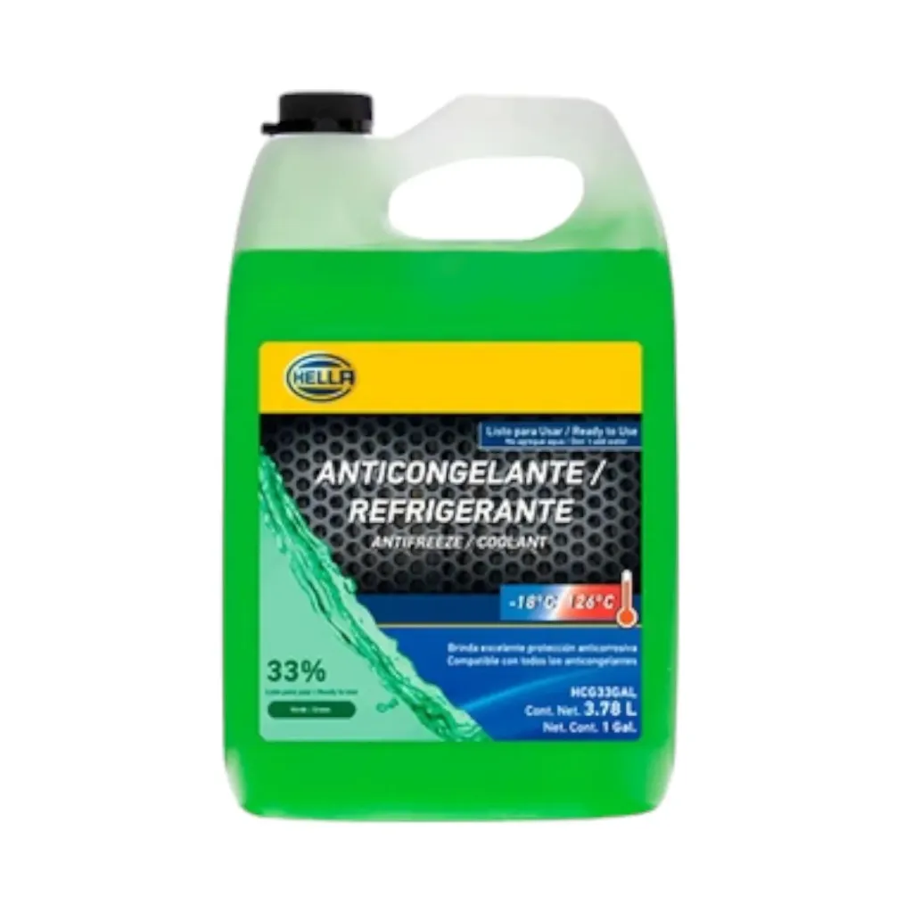 [HCG33GAL] HCG33GAL - Anticongelante Verde Coolant al 33% 3.78L en HELLA