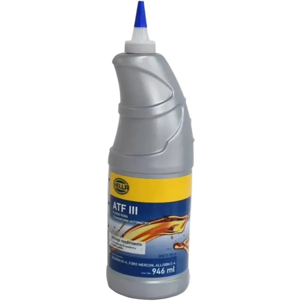 [HATFIIIH] HATFIIIH - Aceite ATF III para Transmisión Automática DEXRON III-H de 946ml en HELLA