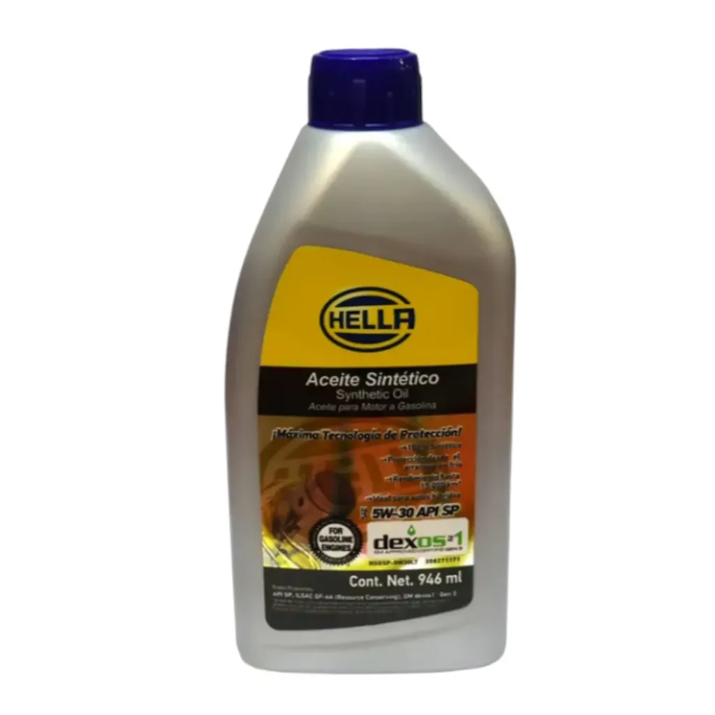 [HSOSP5W30LT] HSOSP5W30LT - Aceite para Motor Sintético 5W-30 Dexos 1 GEN3 de 946ml en HELLA