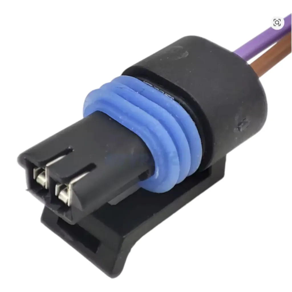 0090-296 - Arnes colector de entrada temperatura del aire IAT MAT ACT Sensor conector de coche con cola de cerdo para 12162197 con 20cm 20AWG No.