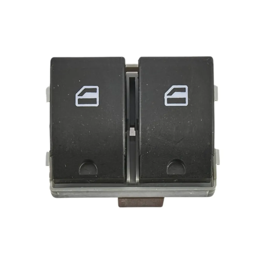 6Q0959858A01C - Interruptor de ventanilla de alimentación de coche para VW Polo-Lupo-Cross Fox-Pointer 2005-2009-Gol 2009-2012 / Comando Doble - Delantero Izquierdo