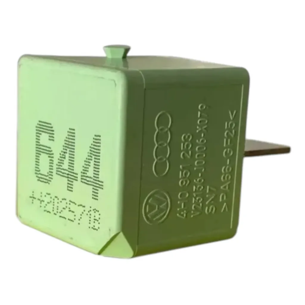 644 - Relevador Relé 4 Patas para Motoventilador de VW Vento 12V Original 4H0951253 eq 8M0951253A