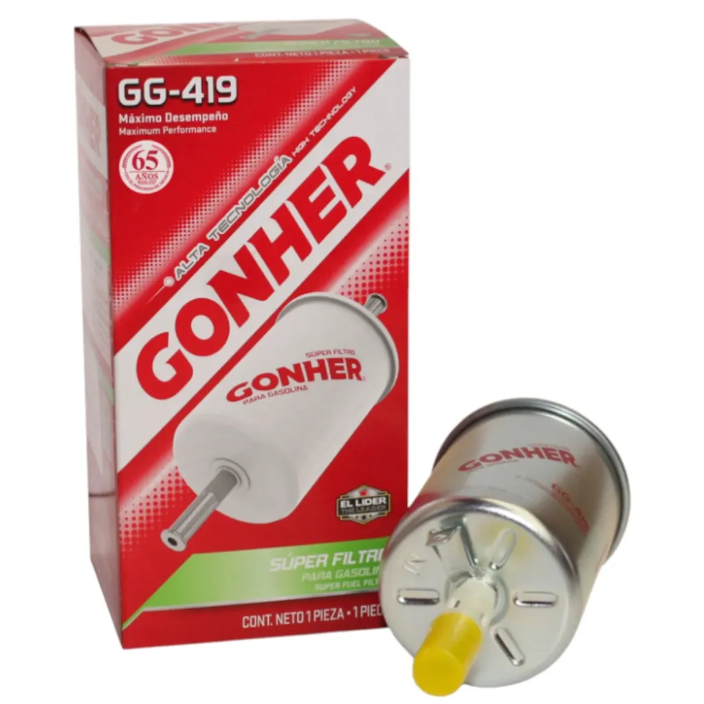 [GG-419] GG-419 - Filtro de Gasolina para Chevrolet Aveo L4 1.6L 2008-17 / Matiz L4 1.0L 2011-15 / Sonic L4 1.6L 2017en GONHER eq FGI-227