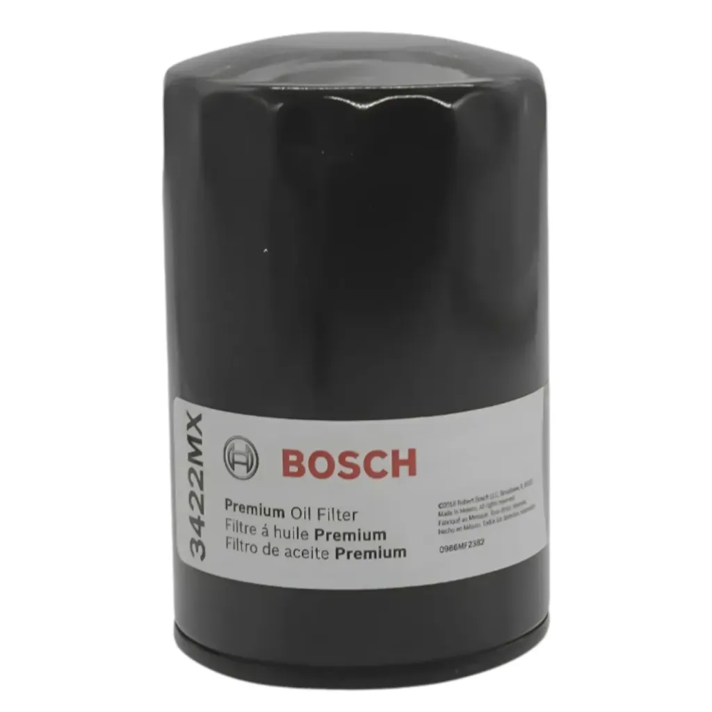 0986MF2382 - Filtro de Aceite para para MAZDA CX9 2008-2015 V6 3.7 L /CHRYSLER PT Cruiser 2006-2009 4 Cil. 2.4 L Turbo/FORD Courier 2001-2007 4 Cil. 1.6 L/FORD Ikon 2000-2015 4 Cil. 1.6 L / FORD Thunderbird 1992-1997 V6 3.8 L / JAGUAR X-Type 2002-2008 V6 3.0 L/MAZDA Mazda 6 2009-2013 V6 3.7 L / 3422MX en Bosch eq GP-3600