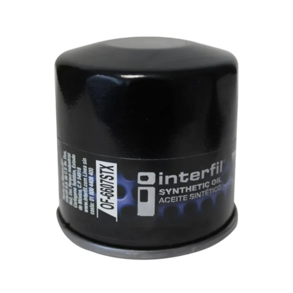 [OF-6607STX] OF-6607STX - Filtro de Aceite Sintético para Nissan, Honda, Subaru en Interfil eq GPS-91