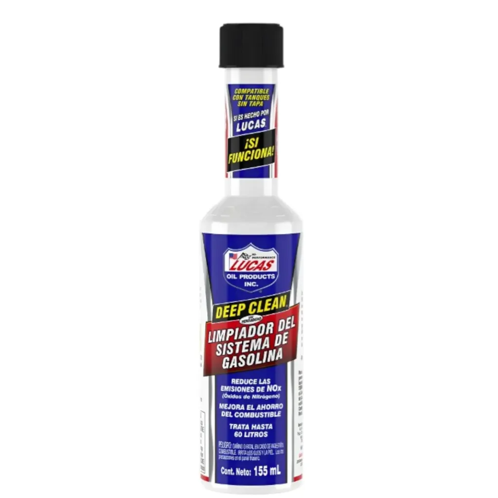 Aditivo Deep Clean - Fuel System Cleaner - Limpiador Profundo de 155ml en LUCAS