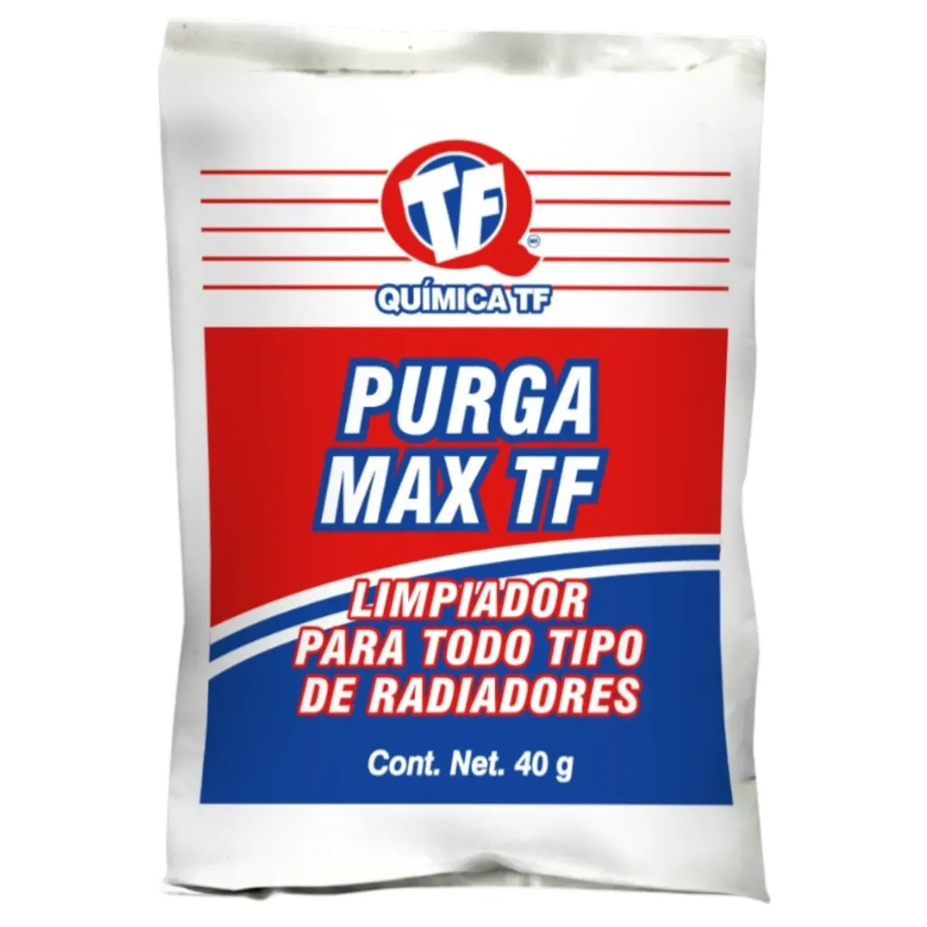 Limpiador para Todo Tipo de Radiadores en Polvo PURGA MAX  50 g en Quimica TF