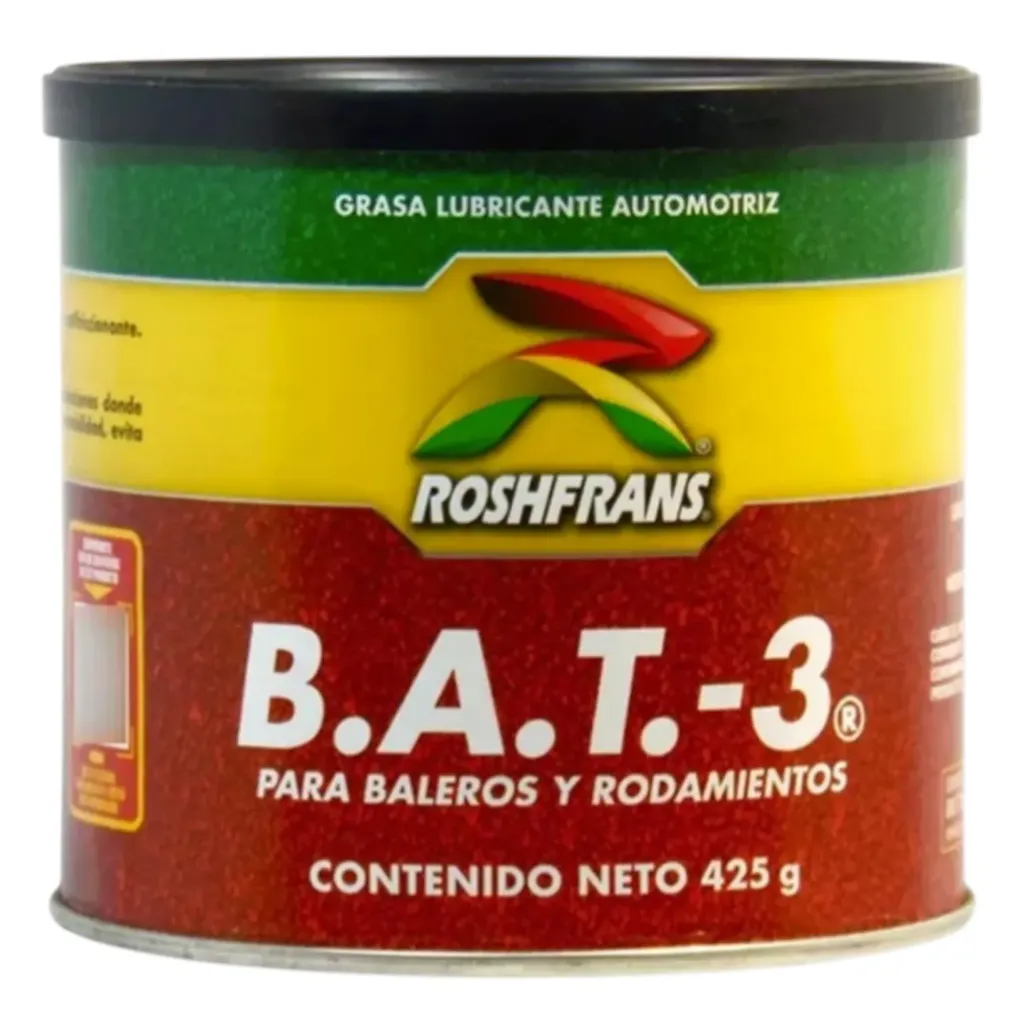 [PT40400002] BAT3-425g - Grasa B.A.T.-3® para Rodamientos Baleros 425g en Roshfrans