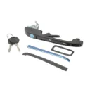 191837205A - Manija Puerta Exterior A1-A2 Atlantic 81-87 1.7 1.8, Caribe 77-87 1.6 1.8, Jetta II 88-92 1.8, Golf II 88-92 1.8 CON LLAVE CON DOBLE MOLDURA DELANTERA IZQUIERDA en Bruck