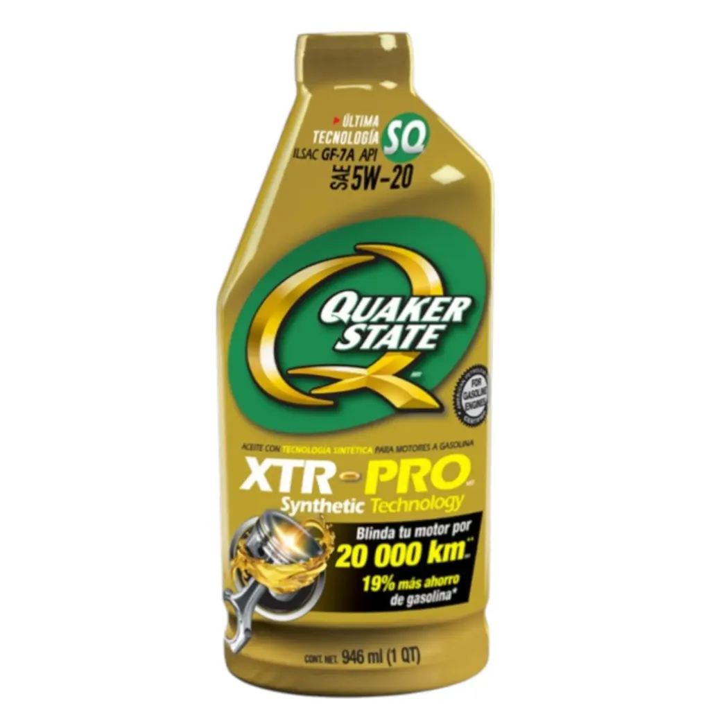 5W30S - Aceite para Motor XTR-PRO Sintético 5W-30 de 946mL API SQ en Quaker State