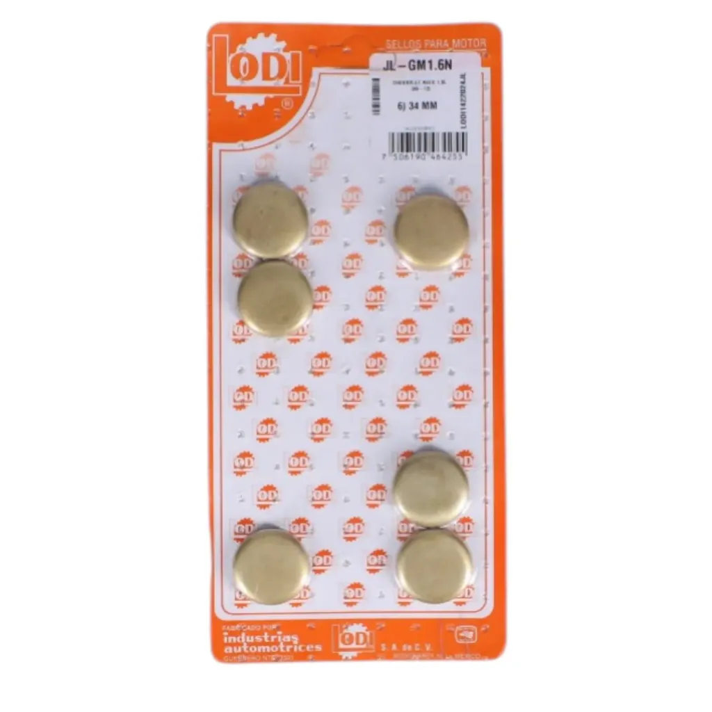 [JL-GM1.6N] JL-GM1.6N - Juego Tapón de Monoblock para Aveo 08-12 de Latón en Lodi