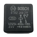 0332209211 - Relevador Relay de 5 Patas 24V 1458900 en Bosch