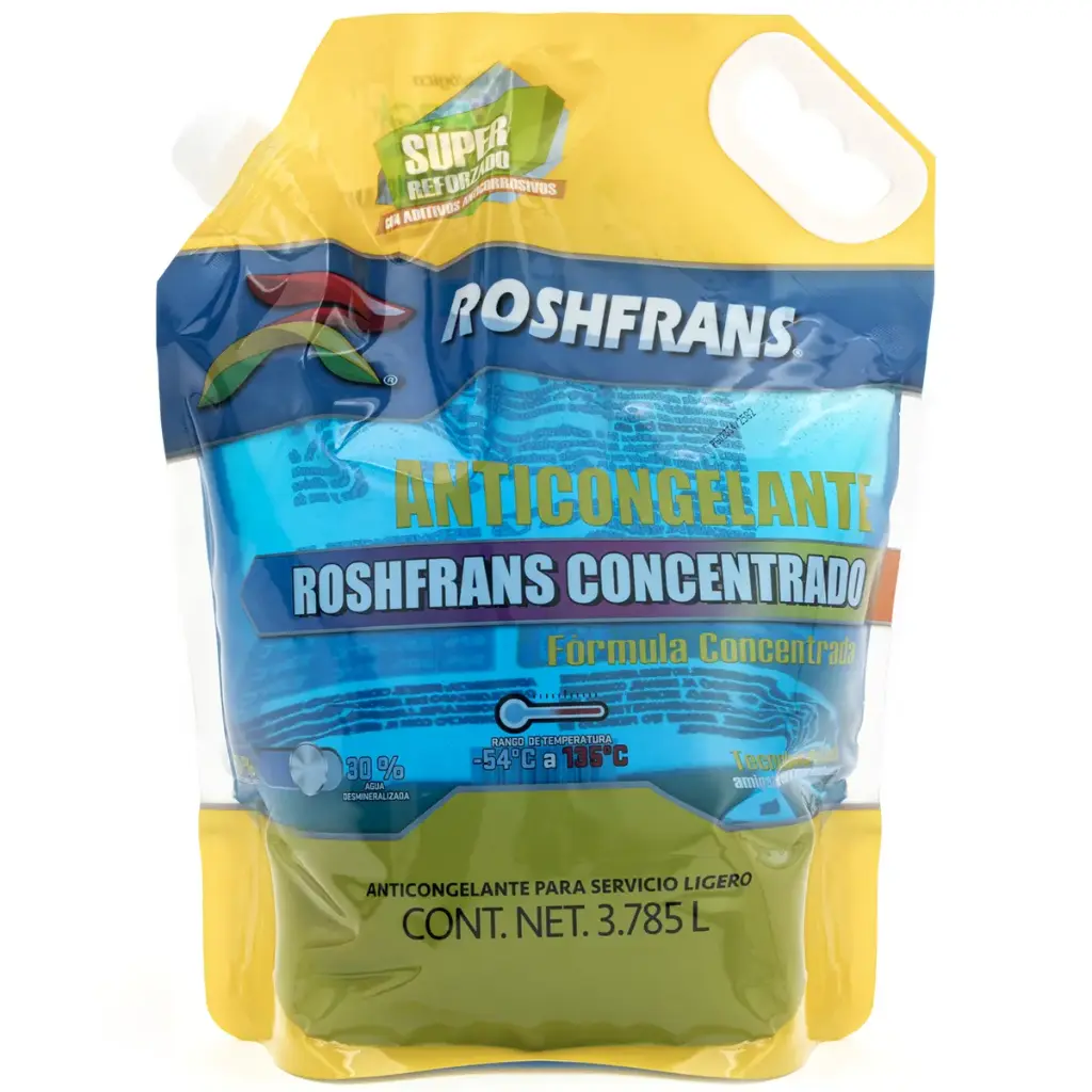 Anticongelante Azul Concentrado 4L en ROSHFRANS