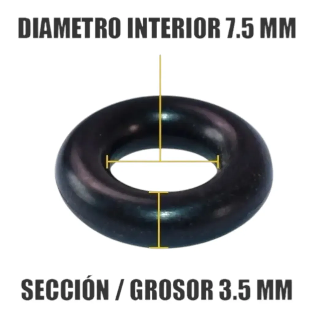 [7/16OR] AY-02012NBRA - O Rings - Liga Inyector