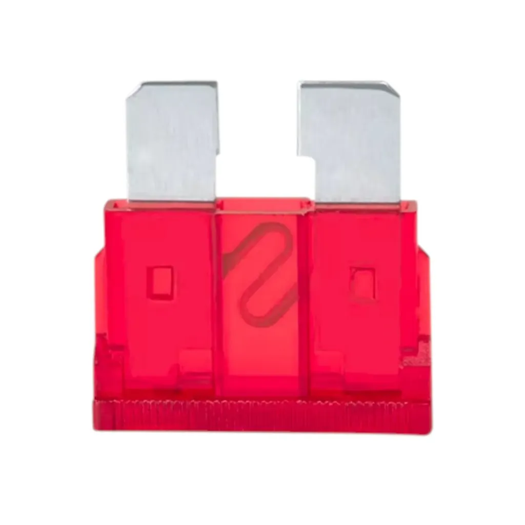 [10A-F-STD] 10A-F-STD - Fusible de Cuchilla Pellizco Automotriz Estándar ATO 12V 24V 32V