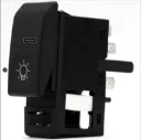 191941531H01C - Switch Interruptor de Luces de Faro para VW Sedán 1600i, Combi 1800, Golf A2, Jetta A2 10053-24 en Bruck